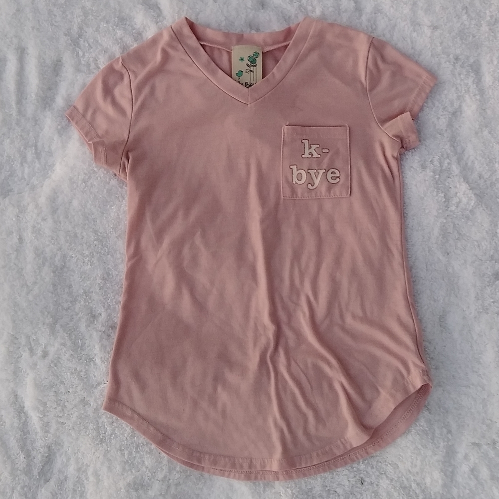Lily Bleu - Girl’s Pink Short Sleeve Shirt